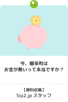 今、標茶町はお金が無いって本当ですか？